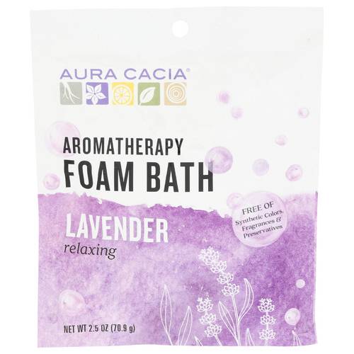 Aura Cacia Lavender Foam Bath