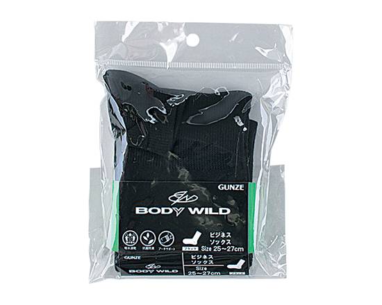 【衣料品】BW ビジネスソックスブラック