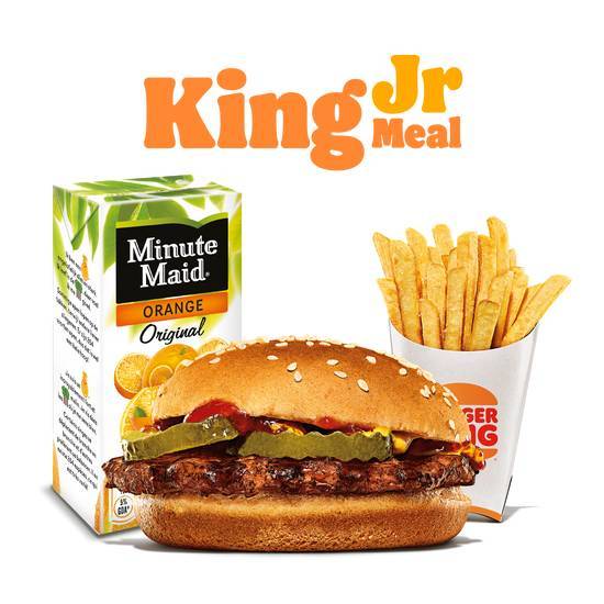King Jr Hamburger Menu