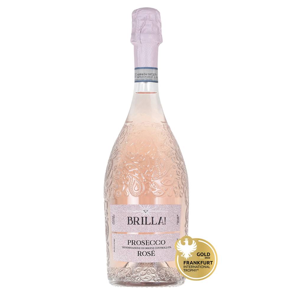 Brilla Prosecco Spumante DOC Rose 750ml