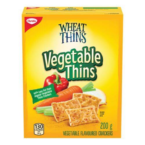 Wheat Thins Vegetable Thins Crackers (200 g)