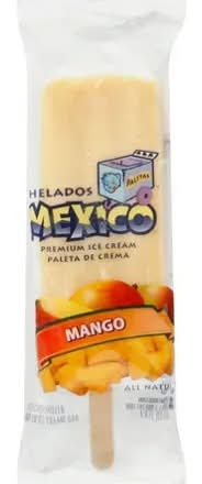 Helados Mexico Mango Ice Cream Bar 4oz Unit