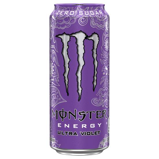 Monster Zero Sugar Energy Drink (16 fl oz) (ultra violet)