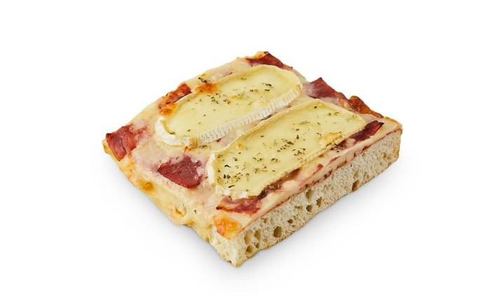 Focaccia de bacon y queso brie