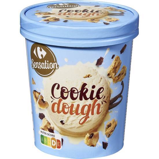 Carrefour Sensation - Glace cookie dough