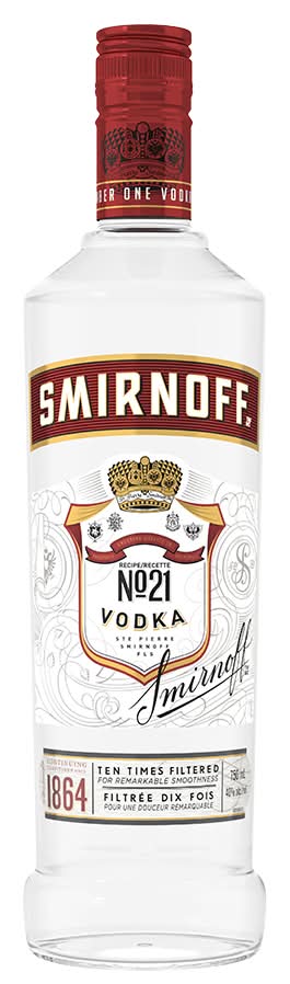 Smirnoff No.21 Vodka (750 ml)