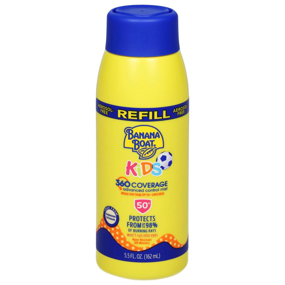 Banana Boat Kids Spf 50+ Refill Broad Spectrum Sunscreen (5.5 fl oz)