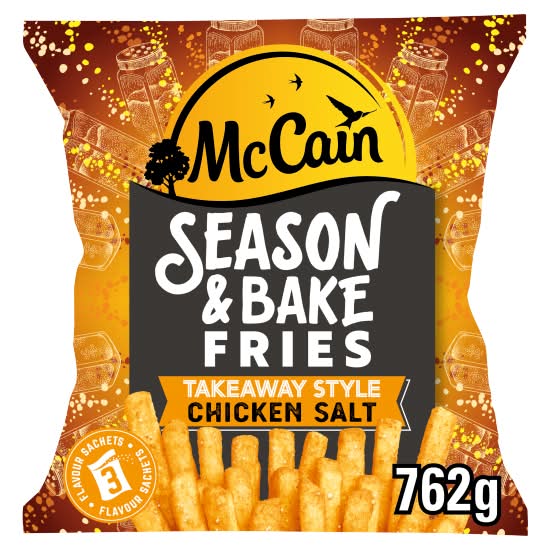 McCain Season and Bake Fries Takeaway Style Chicken Salt (762g)