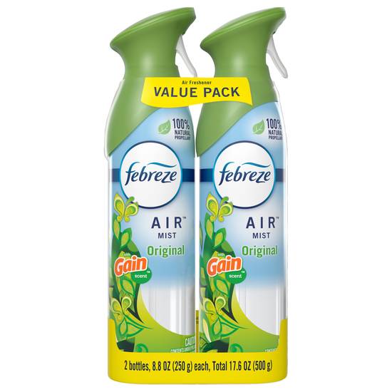 Febreze Air Original Refresher With Gain Scent (2 ct)