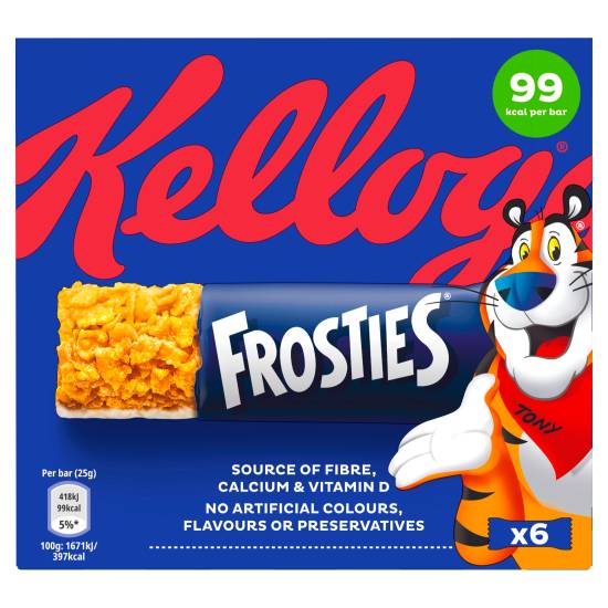 Kellogg's Frosties Cereal Breakfast Bars (6 ct)