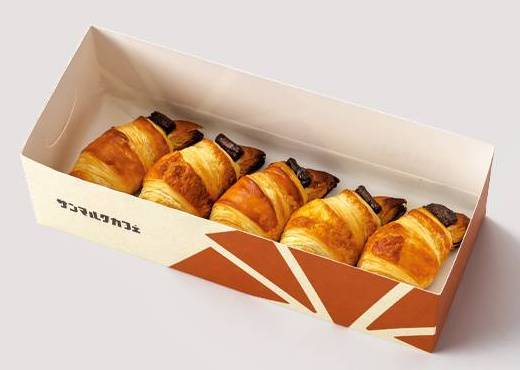 チョコクロBOX (チョコ5) Chocolate Croissant (5 Chocolate)