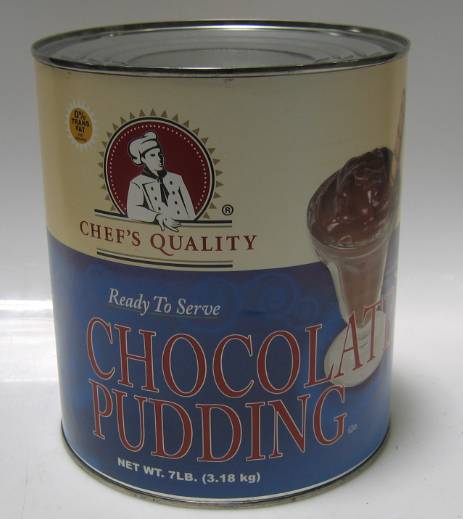 Chef's Quality - Chocolate Pudding - #10 cans