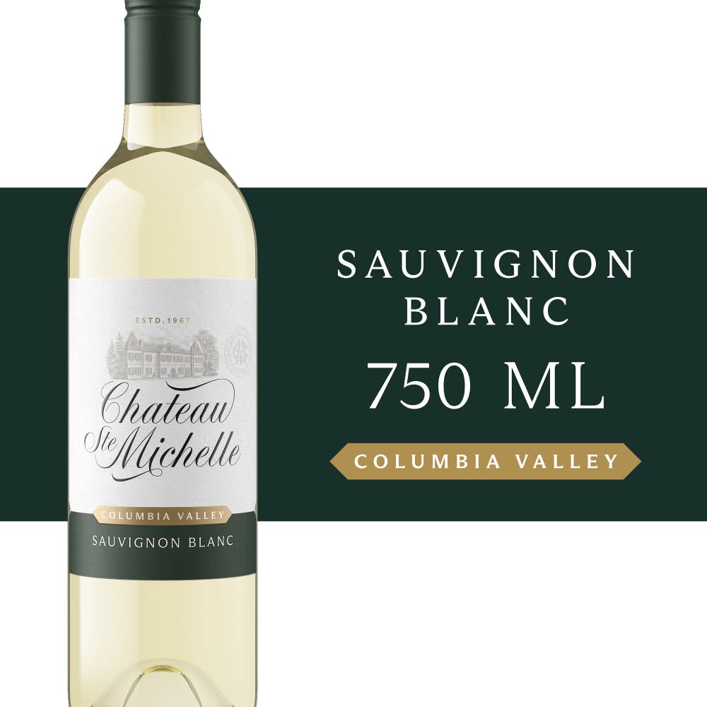 Chateau Ste. Michelle Sauvignon Blanc Columbia Valley White Wine (750 ml)