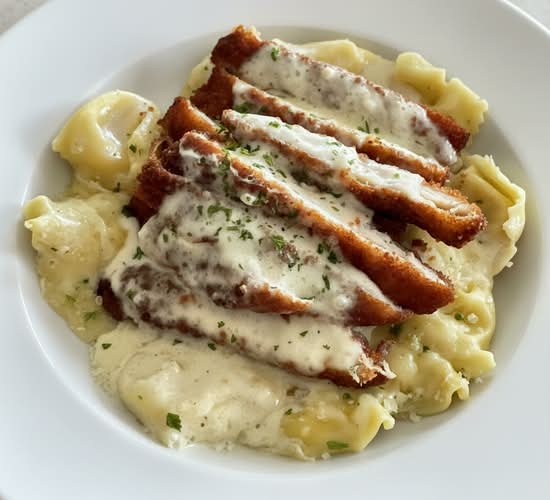 Chicken Tortelloni Alfredo