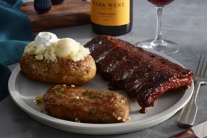 Rib Eye* and Ribs