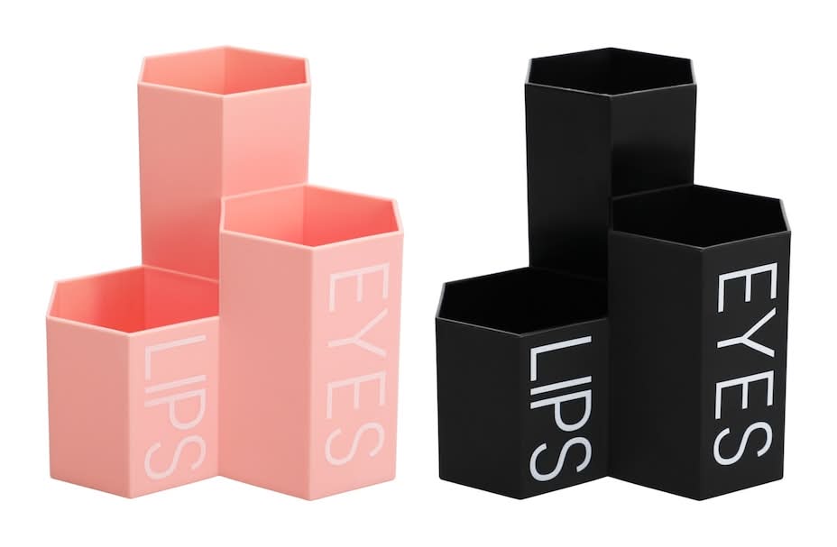 Hexagon Cosmetics Storage Container