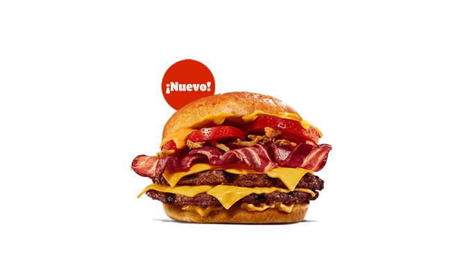 Duo Bacon Cheddar Brioche (2 Carnes)