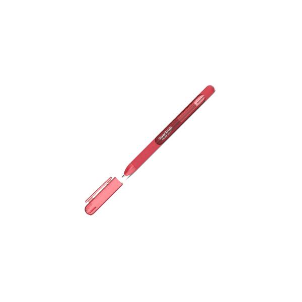 Paper Mate® InkJoy Gel 600ST Stick Pen, Medium Point, 0.7 mm, Red Barrel, Red Rush Ink