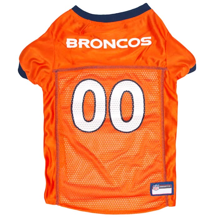 Pets First Nfl Afc West Mesh Jersey For Dogs, XX-Large, Denver Broncos