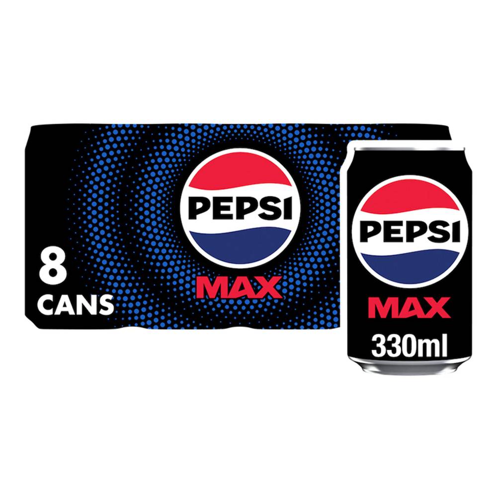 SAVE £1.20 Pepsi Max Cans 8x330ml