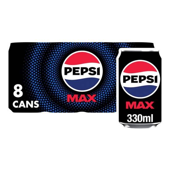 SAVE £1.20 Pepsi Max Cans 8x330ml