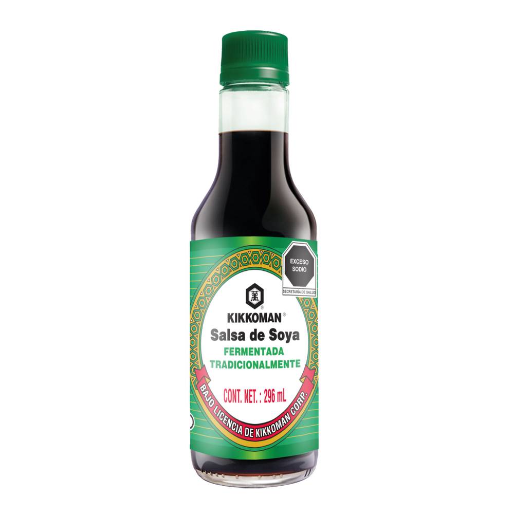 Kikkoman salsa de soya reducida en sodio