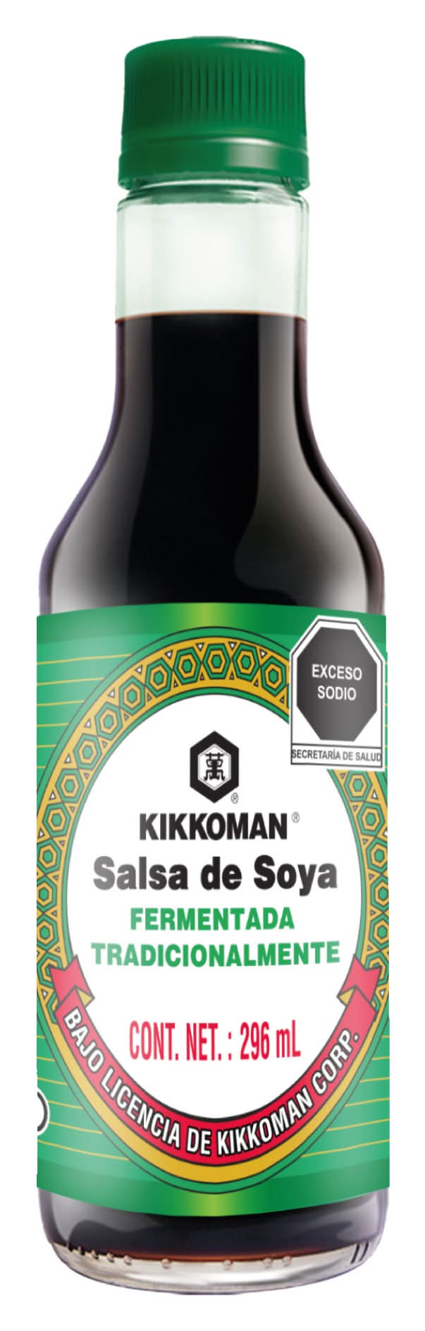 Kikkoman · Salsa de soya tradicional (296 ml)
