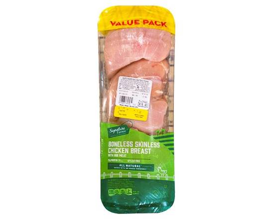 Signature Farms · Boneless Skinless Chicken Breast Value Pack