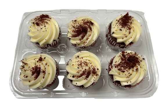 Red Velvet Cupcakes, 6 Count