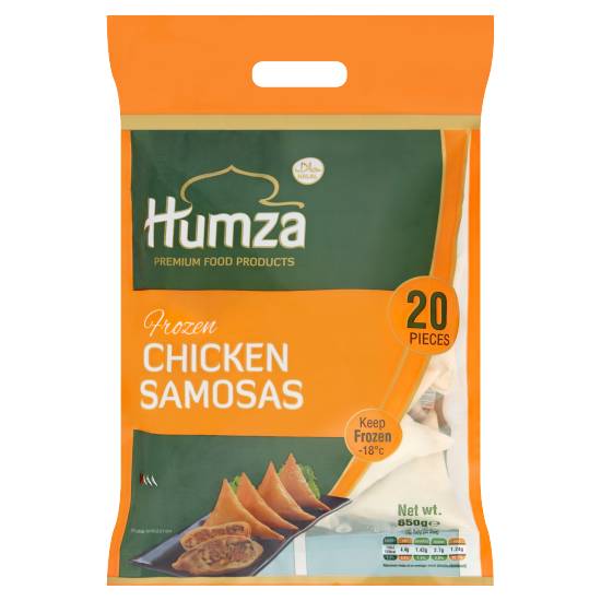 Humza Premium Food Products Frozen Chicken Samosas (20 ct)