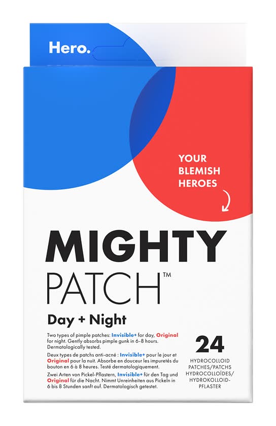 Hero - Patchs invisble pour boutons jour et nuit, Mini (24)
