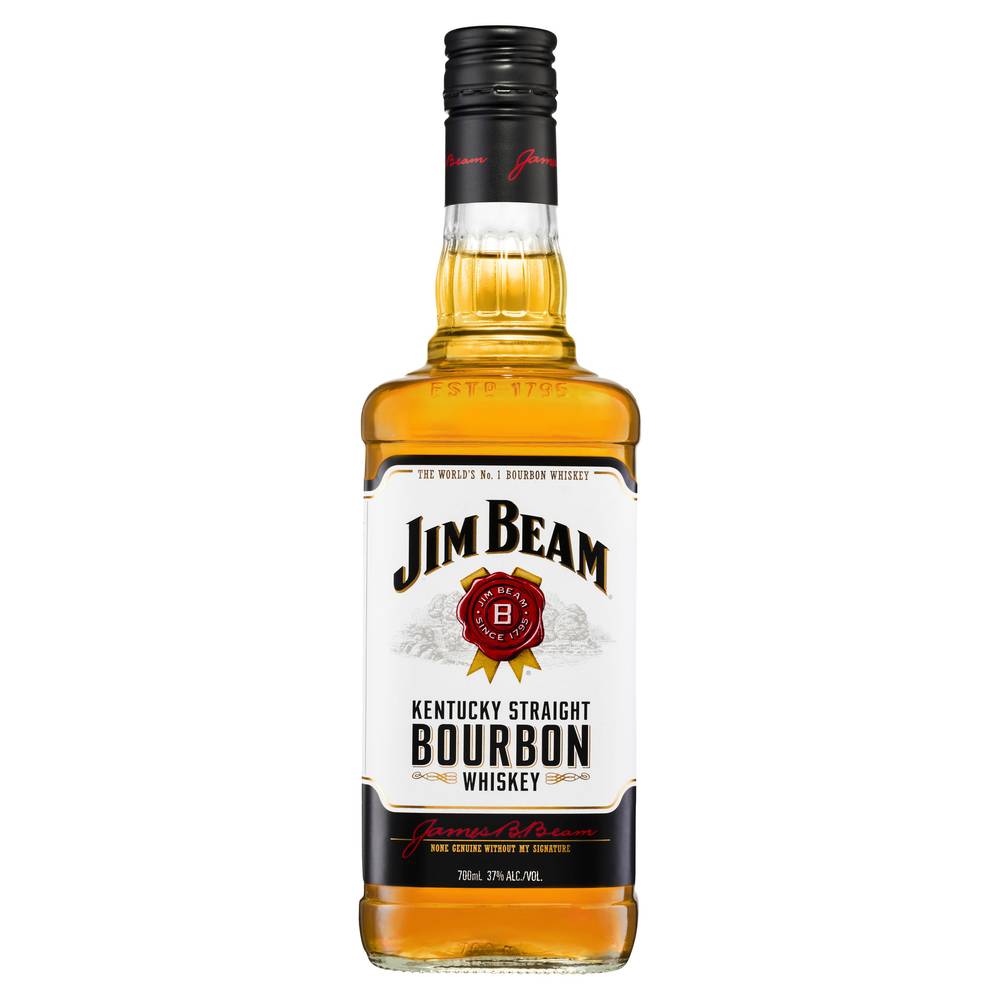 Jim Beam White Label Bourbon 700ml