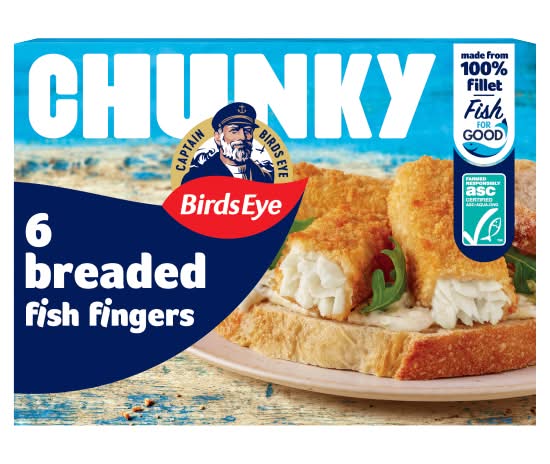 Birds Eye Chunky Fish Fingers (6 pack)