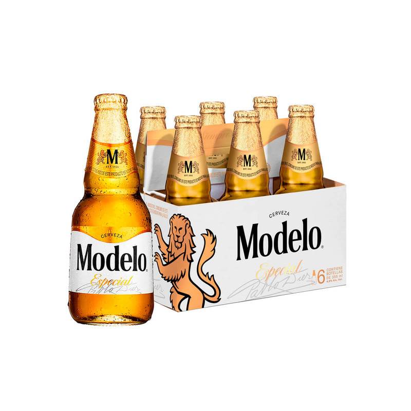 Sixpack Cerveza Modelo Especial - 355Ml