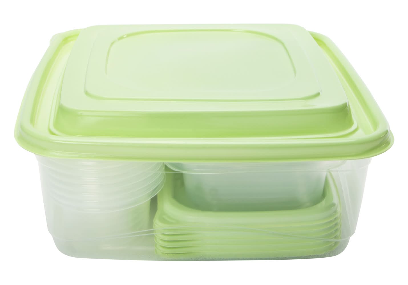 Food Storage Set 42-Piece Green