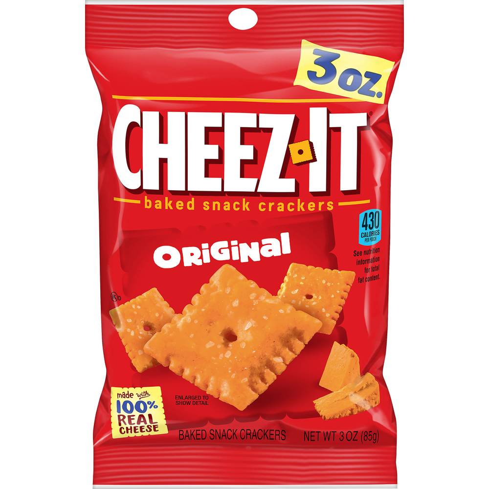 Cheez-It Original Baked Snack Crackers (3 oz)