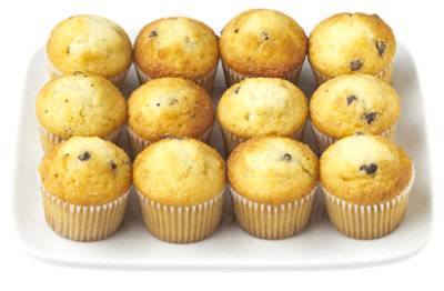 Mini Chocolate Chip Muffins 12 Count - Each