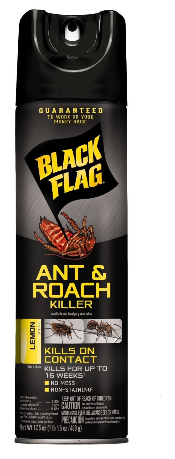 Black Flag Ant And Roach Killer Aerosol 17.5 Oz