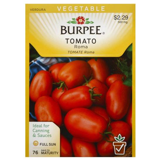 Burpee Roma Tomato Seeds (1 ct)