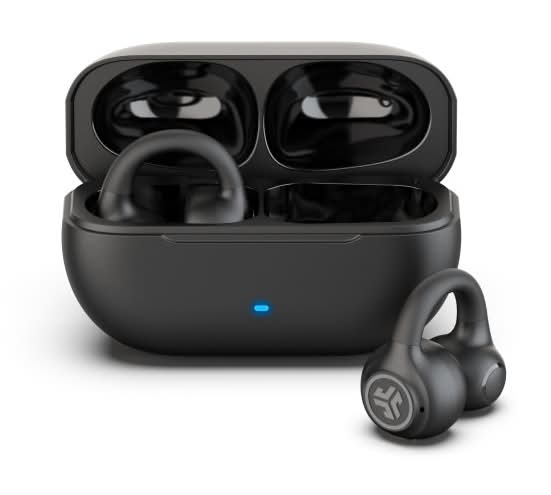 JLab Audio FLEX Tru Wireless Earbuds, Black