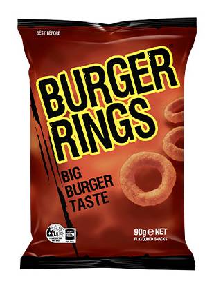 Burger Ring Chips 90g