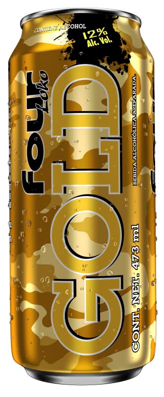 Four Loko · Bebida energética alcohólica, gold (473 ml)