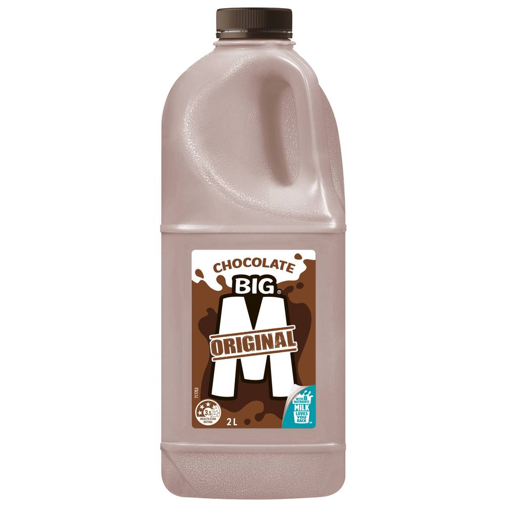 Big M Original Milk, Chocolate (2L)