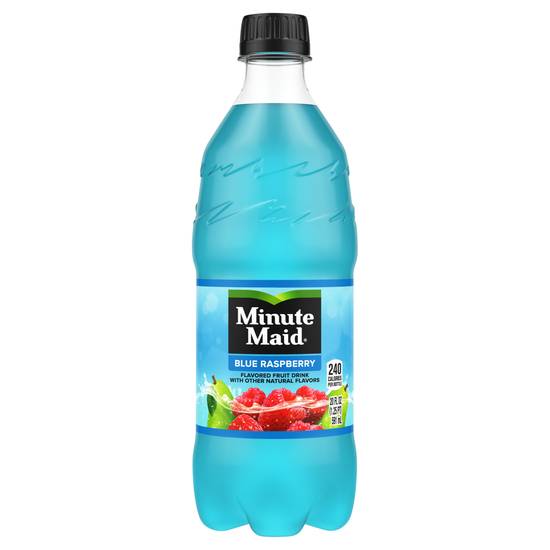 Minute Maid Blue Raspberry Bottle (20 fl oz)