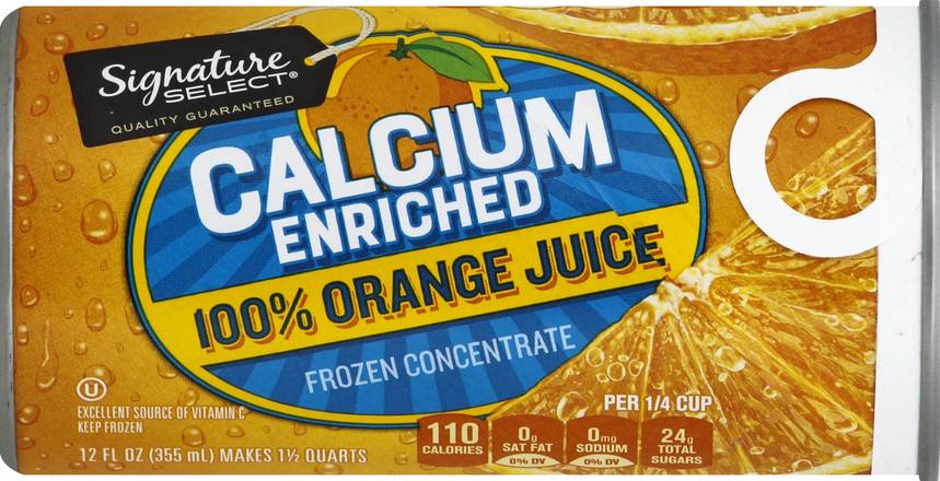 Signature Select Orange Juice Frozen Concentrate (12 fl oz)