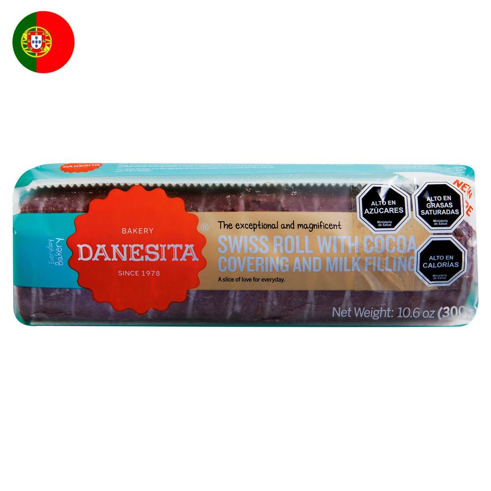 Danesita roll cubierto de chocolate (bolsa 300 g)