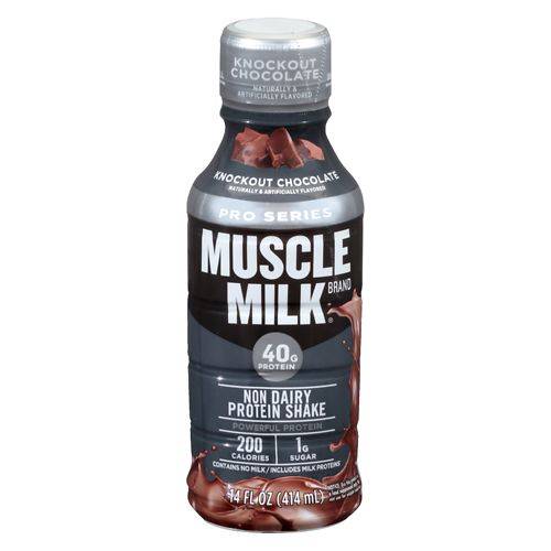 Muscle Milk Pro Series Mega Protein Shake Knockout Chocolate - 14.0 oz