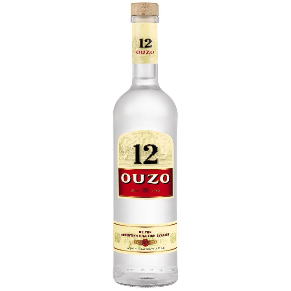 Ouzo 12 Ouzo 700ml