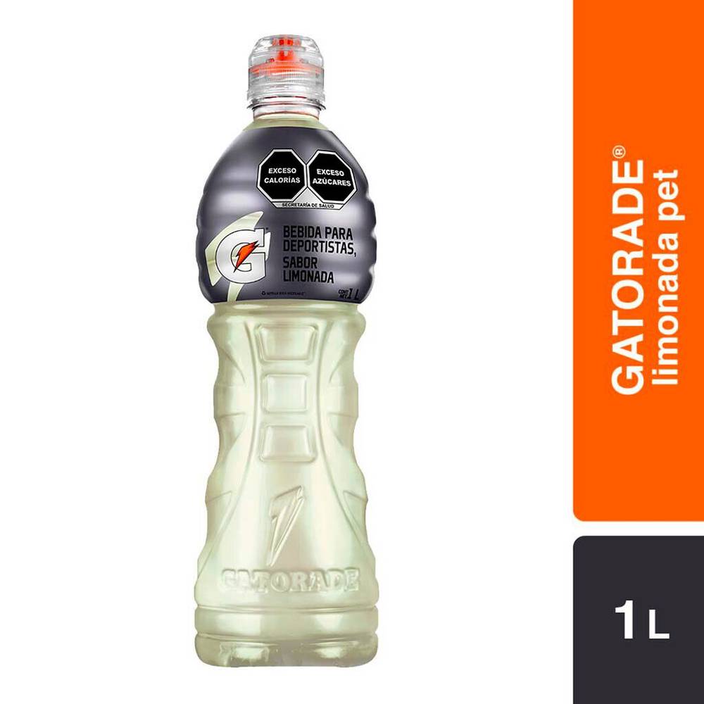 Gatorade bebida isotónica sabor limonada (botella 1 l)
