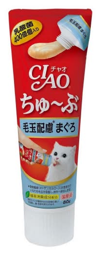 (寵)Ciao啾嚕管狀肉泥化毛(鮪魚)